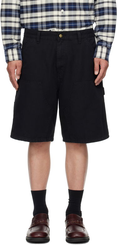 Къси панталони Carhartt WIP Double Knee Shorts Черно | I034793, 0