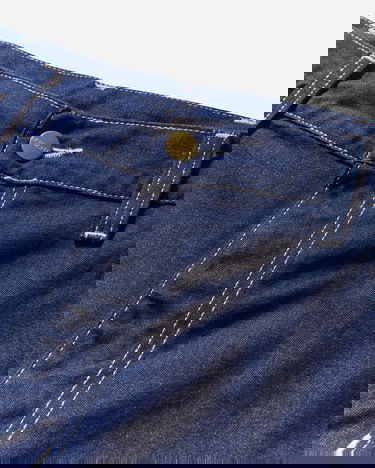 Дънки Carhartt WIP Single Knee Pants Синьо | I034864 0102, 3