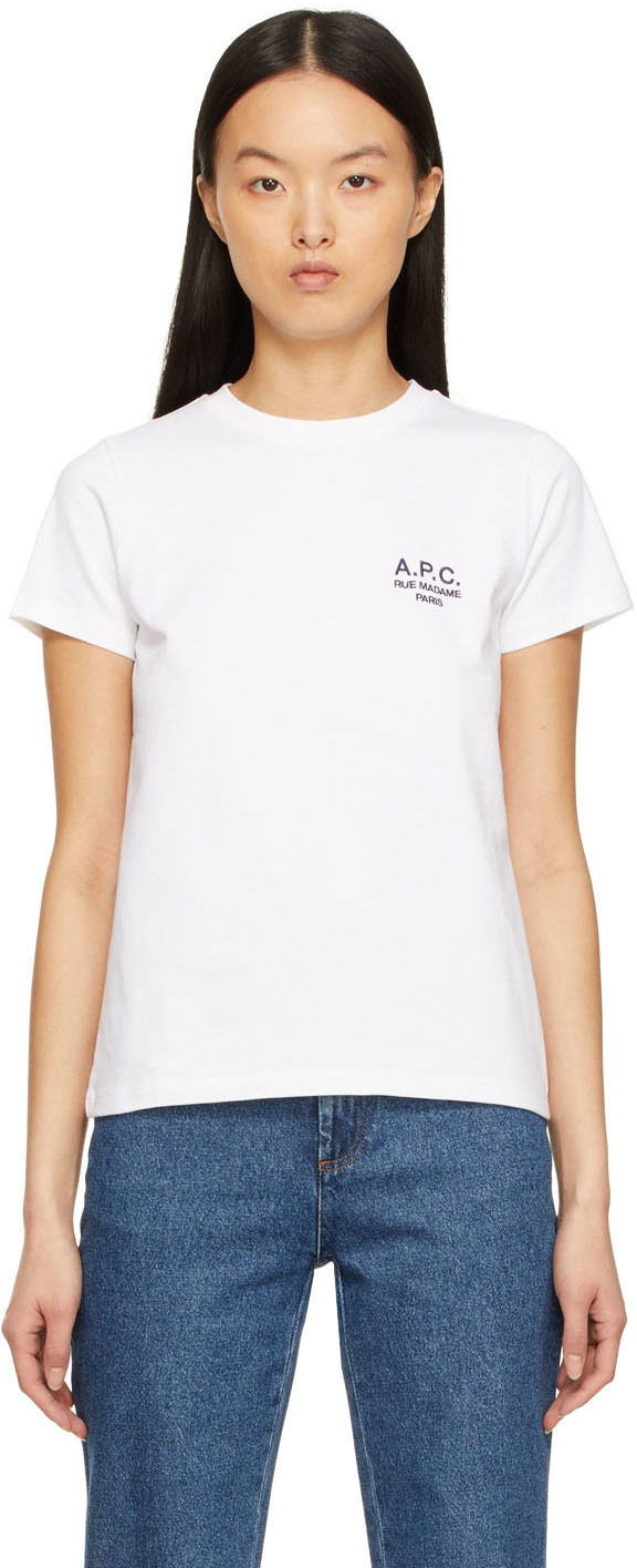 Тениска A.P.C. Denise T-Shirt Бяло | COEAV-F26842, 0