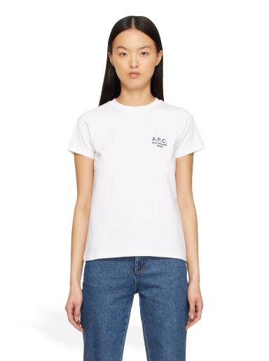 Тениска A.P.C. Denise T-Shirt Бяло | COEAV-F26842