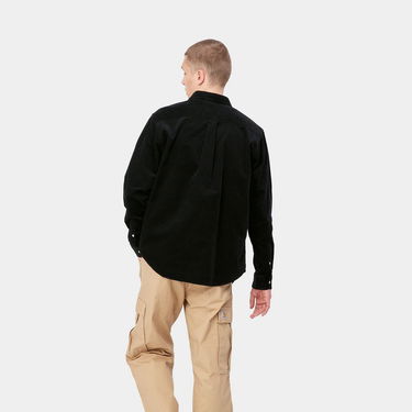Риза Carhartt WIP L/S Madison Fine Cord Shirt Черно | I030580_0D2_XX, 1