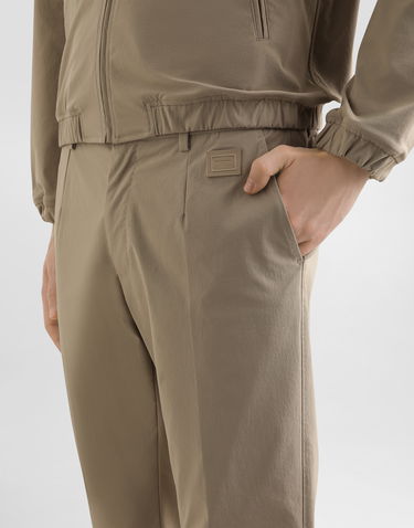 Панталони Dolce & Gabbana Dolce & Gabbana Nylon Canvas Trousers Бежово | GW13ETFUUDDM2827, 3