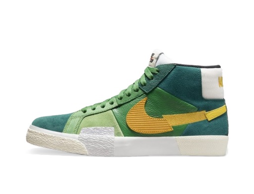 Скеитбординг Nike SB Zoom Blazer Mid Premium Зелено | DA8854-300