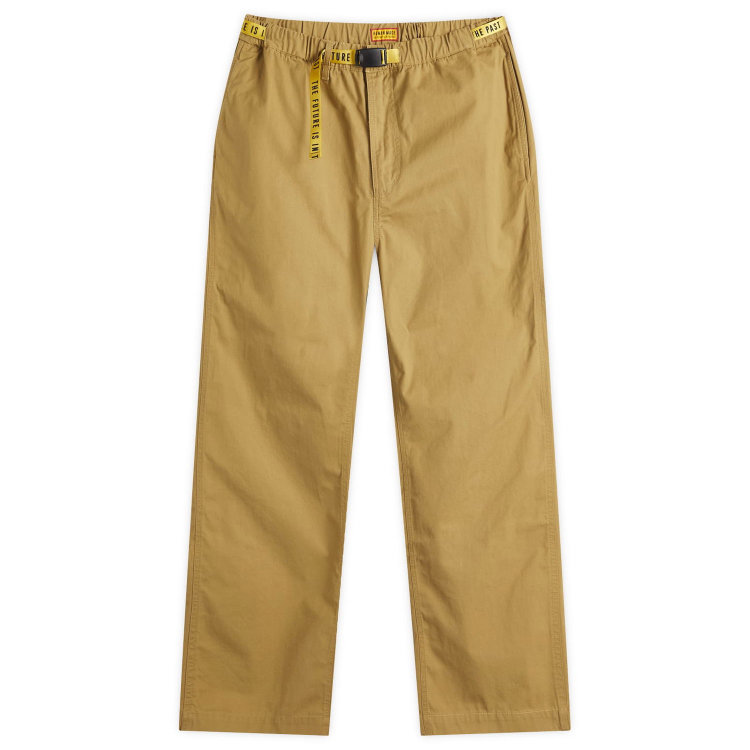 Панталони Human Made Human Made Easy Belted Pant, Size Large Кафяво | HM29PT015-BEI, 1