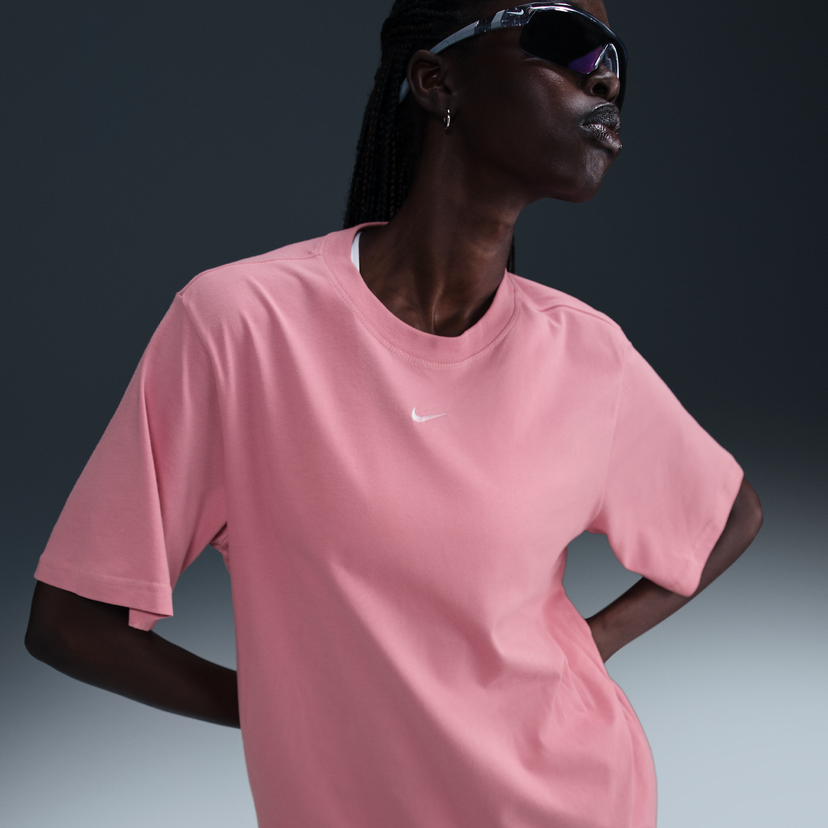 Тениска Nike Sportswear Essential T-Shirt Розово | FD4149-699