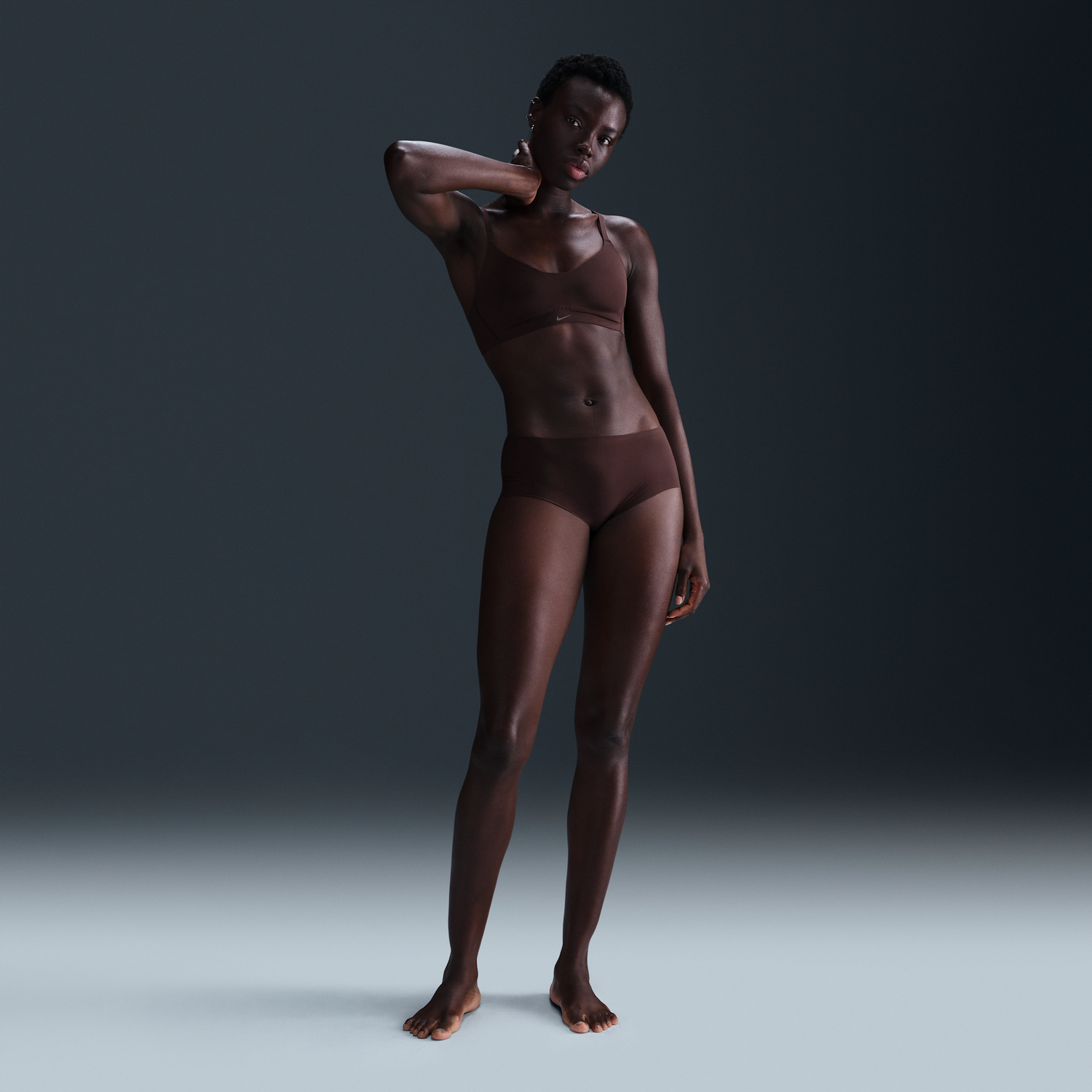 Сутиен Nike Nike Leak Protection Boyshort Period Panties Кафяво | FZ1463-227, 0