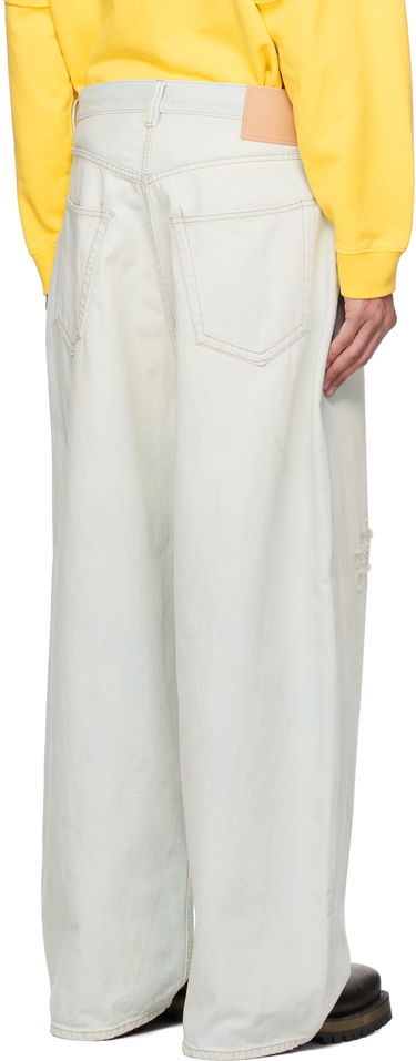 Дънки Acne Studios Acne Studios Super Baggy Fit 2023M Jeans Синьо | B00388-, 2