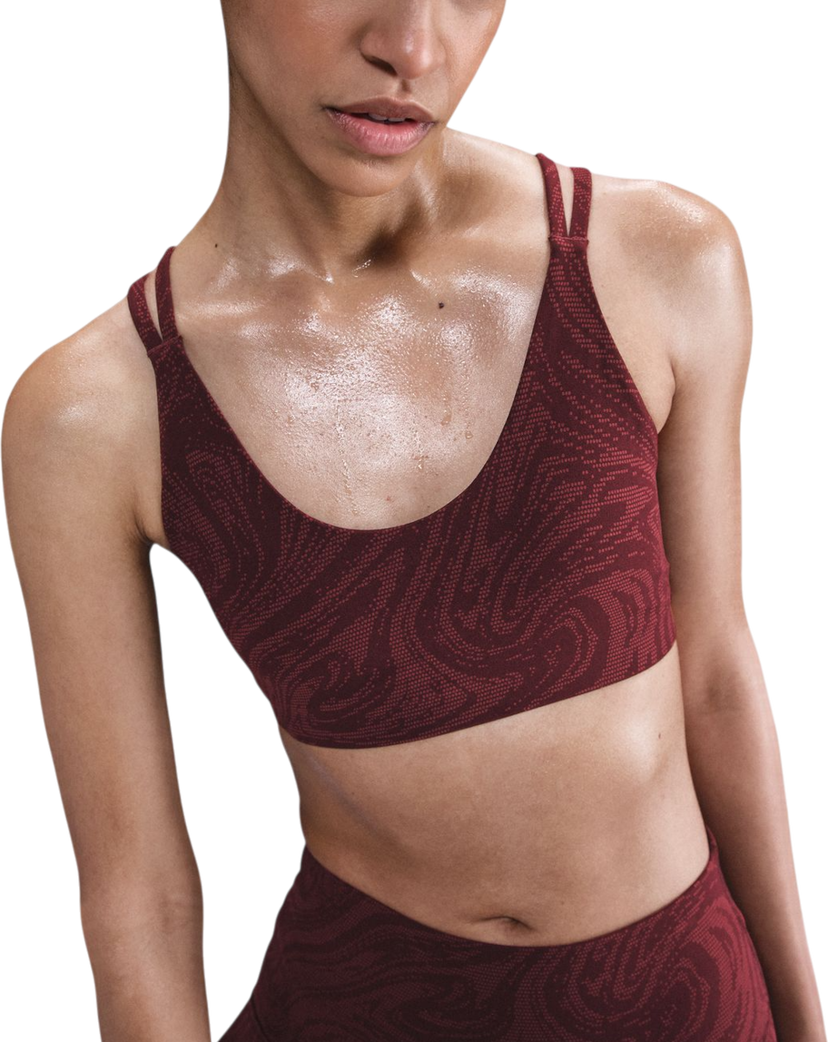 Сутиен Nike Nike Zenvy Light-Support Padded Sports Bra Бургунди | hq2802-652