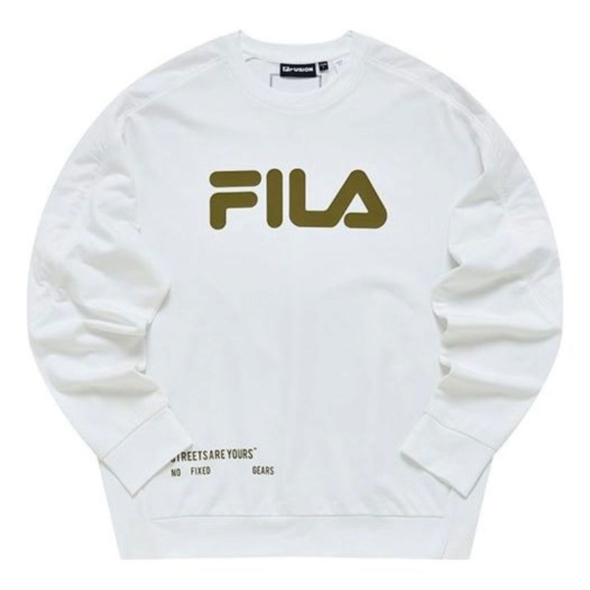 Суитчър FILA FUSION Logo Sweatshirt Бяло | T11M231204F-WT