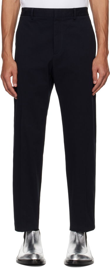 Панталони Jil Sander Jil Sander Tapered Trousers Тъмно синьо | J21KA0011_J45286, 0