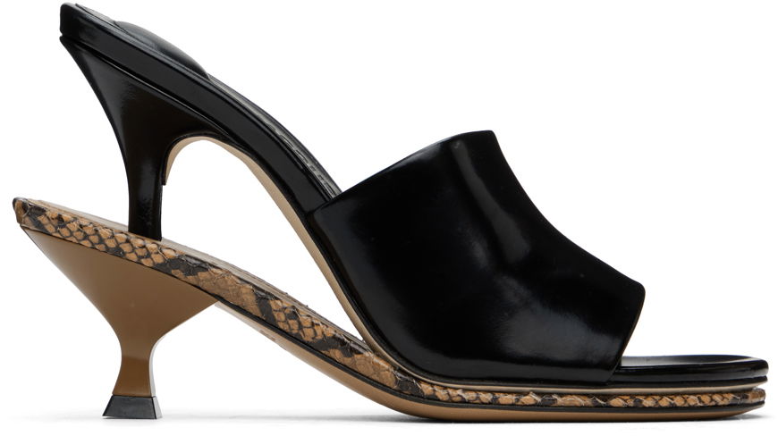 Аксесоари Jacquemus Jacquemus Les Doubles Mules Черно | 24H243FO160-4308, 0