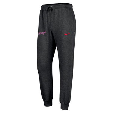 Спортни панталони Nike NBA Club Chicago Bulls City Edition Fleece Jogger Сиво | HQ5473-010, 1