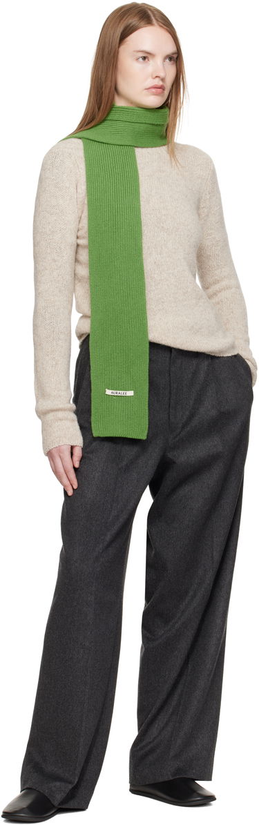 Шал AURALEE AURALEE Light Cashmere Knit Stole Сиво | A25AM07CJ, 1
