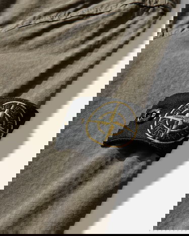 Риза Stone Island Mercerised Organic Cotton Ripstop Zip Overshirt Зелено | L1S151200005S0298 V005G, 4