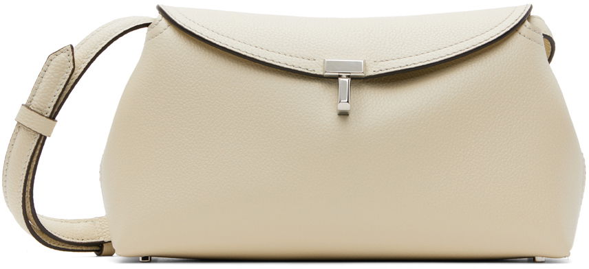 Чанта през рамо TOTEME T-Lock Clutch Bag Бежово | 234-WLGBG423-LE0030, 0