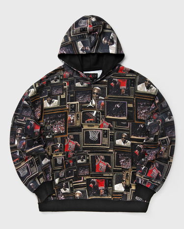 Суитчър Nike Michael Jordan Retro TV Print Fleece Pullover Hoodie Многоцветен | HV0552-010, 2
