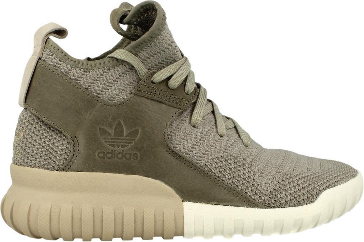 Кецове и обувки adidas Originals Tubular X Knit Sesame Зелено | S81673, 0