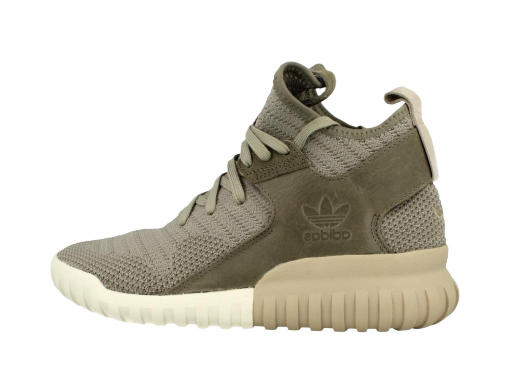 Кецове и обувки adidas Originals Tubular X Knit Sesame Зелено | S81673