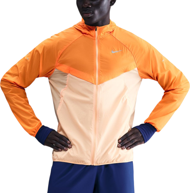Hooded Running Windbreaker Jacket Stride