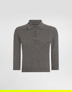 Dolce & Gabbana Cashmere Polo Sweater