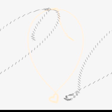 Колие CALVIN KLEIN Textured Heart Pendant Necklace Металик | 35000386, 0