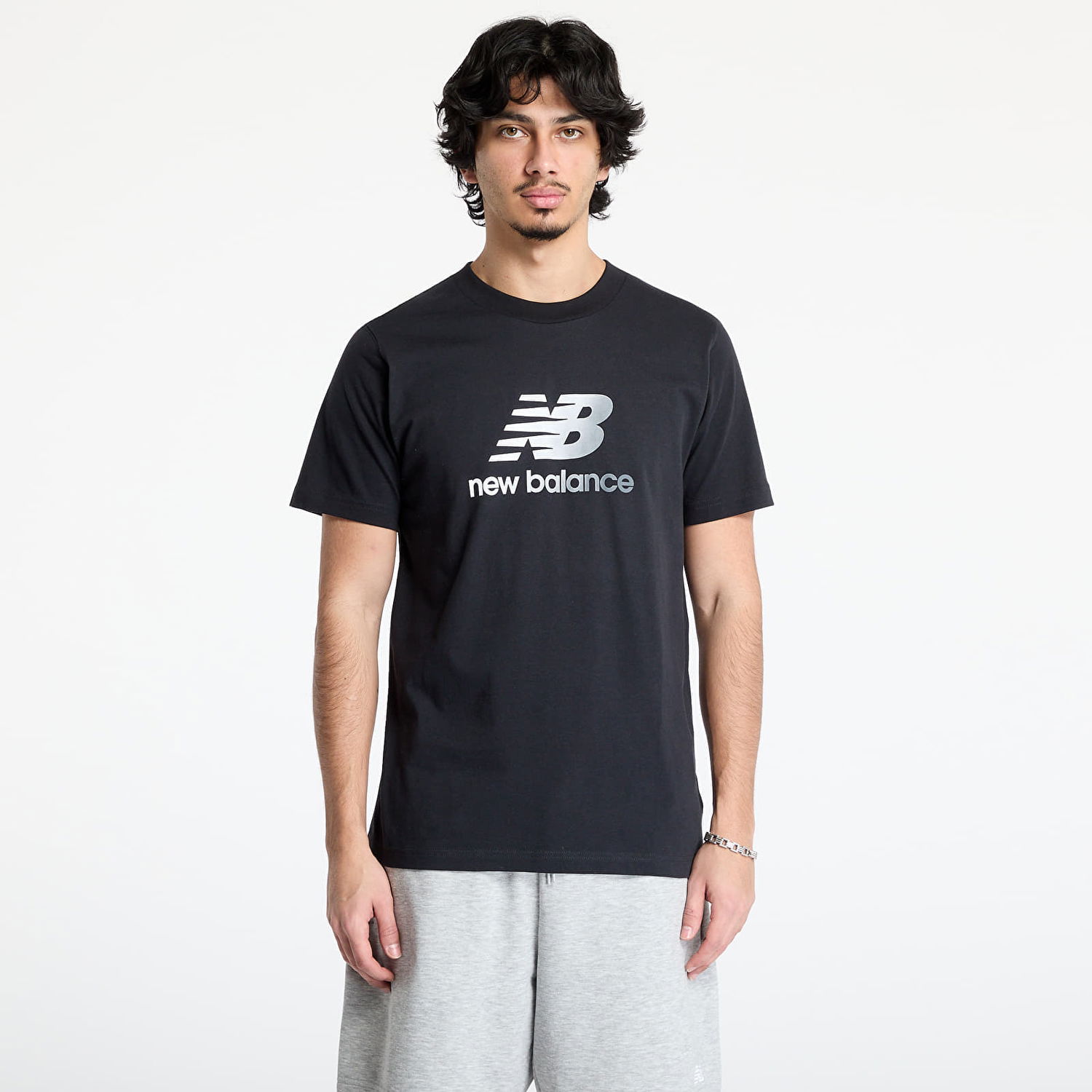 Тениска New Balance Sport Essentials Gradient T-Shirt Черно | MT51503BK, 0