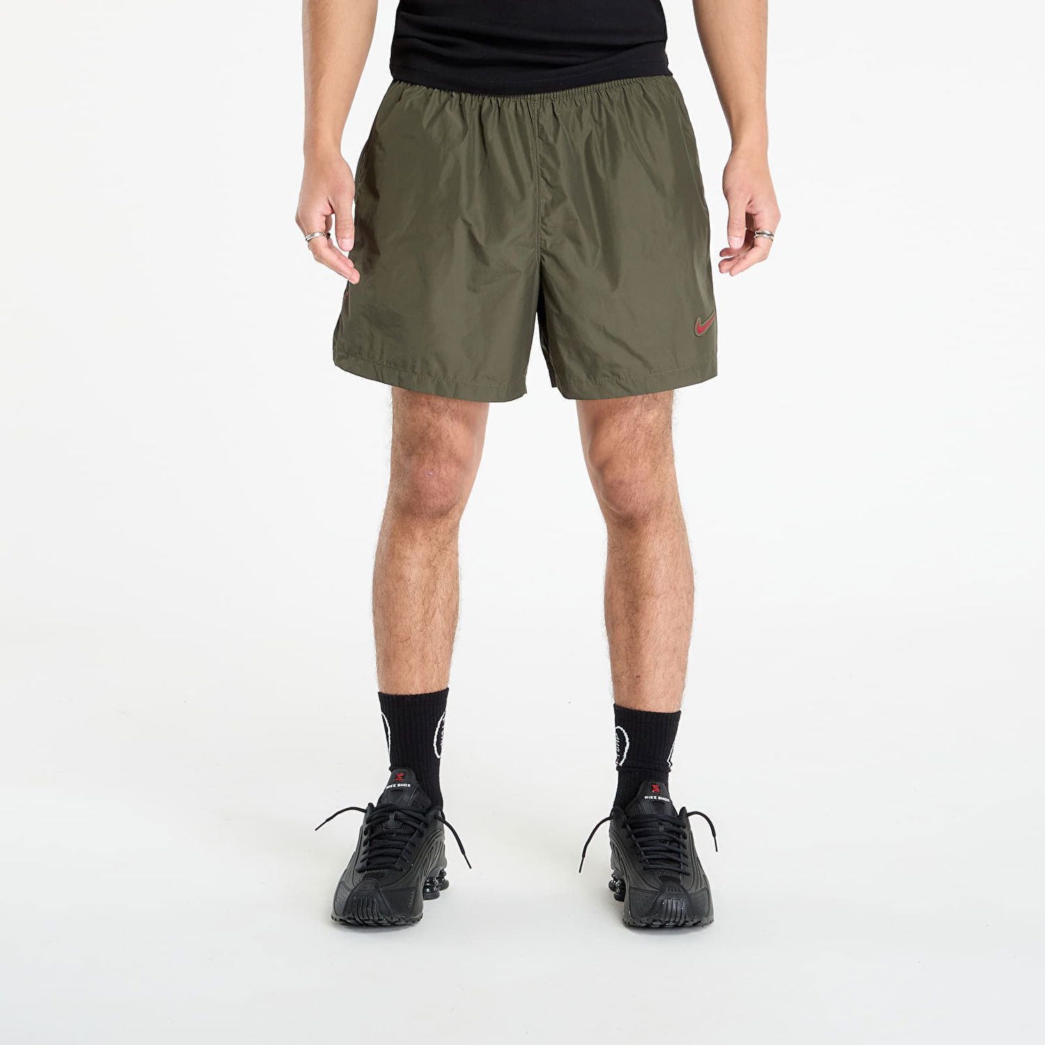 Къси панталони Nike Nike x NOCTA Cardinal Nylon Cargo Shorts Зелено | FN8194-325, 0
