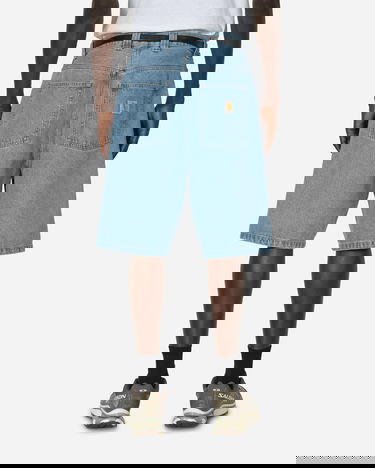 Къси панталони Carhartt WIP Brandon Denim Shorts Синьо | I031921_01_06, 2