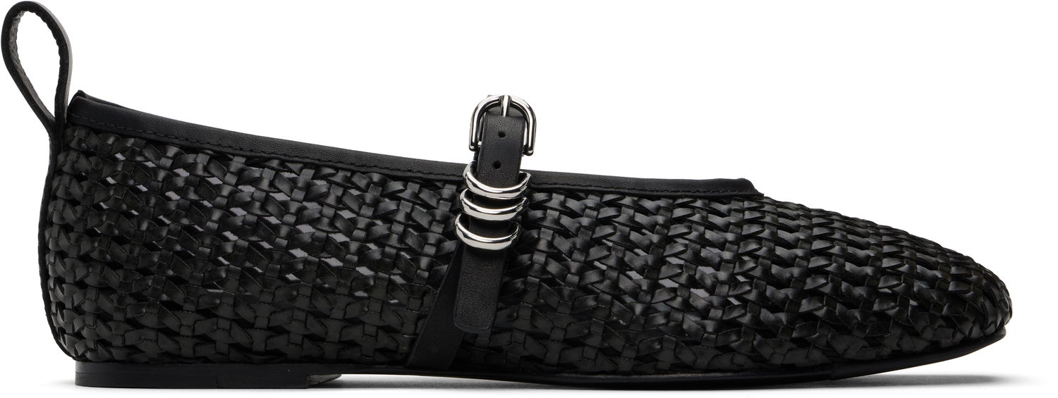 Облекло rag & bone rag & bone Spire Mary Jane Ballerina Flats Черно | WFF24HF1007PU07, 0