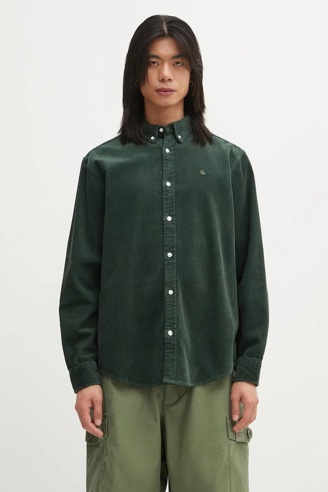 L/S Madison Cord Regular Button-Down Corduroy Shirt