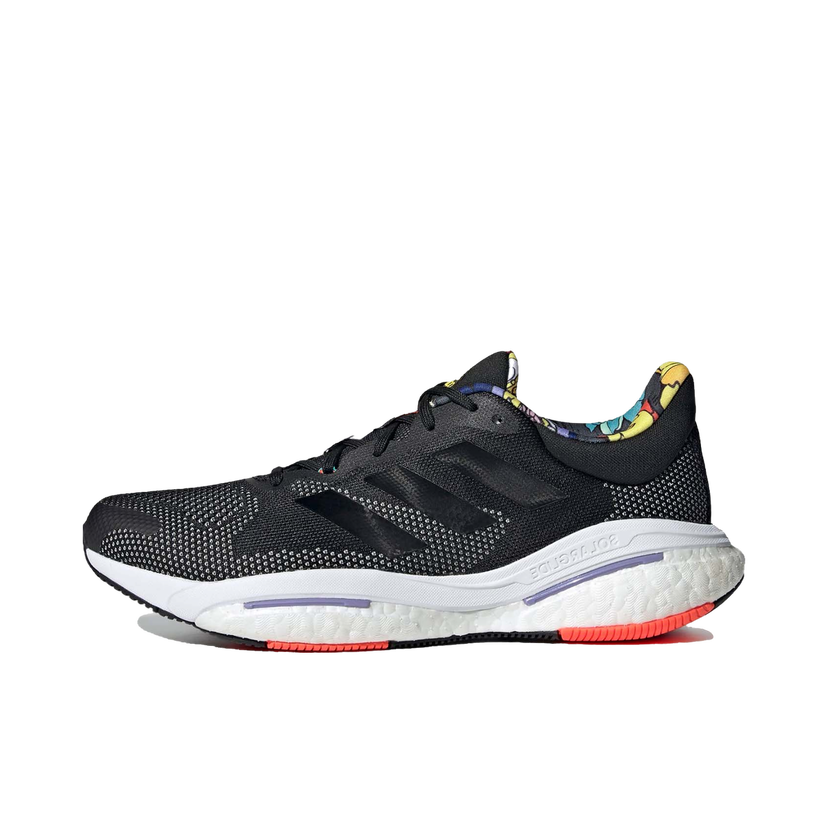 Кецове и обувки adidas Performance adidas Solarglide 5 Black Solar Red Purple Черно | GX5471