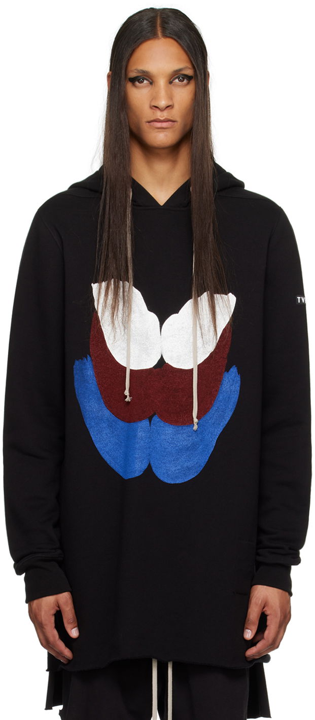 Суитчър Rick Owens SSENSE x TVHKB Edition Hoodie Черно | RN02C4285 FEP4, 0
