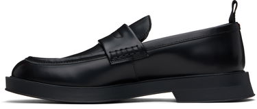 Кецове и обувки BOSS Hugo Brush-Off Leather Loafers Черно | 50541823, 2
