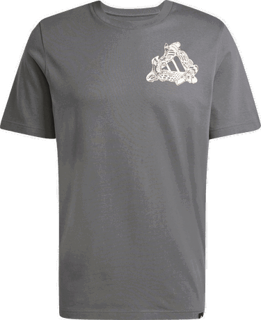 Тениска adidas Performance Football Kicks Graphic Tee Сиво | JD8211, 1