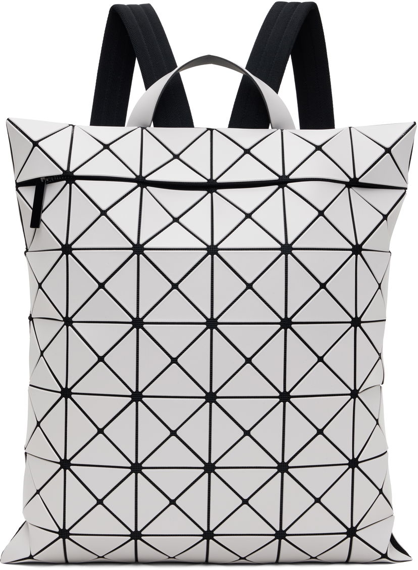 Раница BAO BAO ISSEY MIYAKE Geometric Pattern Backpack Бяло | BB48AG691