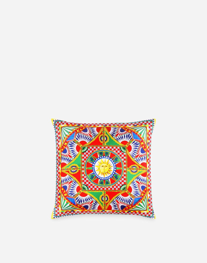 Домашен декор Dolce & Gabbana Duchess Cotton Cushion Small Многоцветен | TCE001TCA95UC091