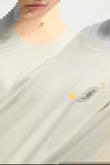 Тениска Carhartt WIP Long-Sleeve Vista T-Shirt Бежово | I030779.2LPGD, 3