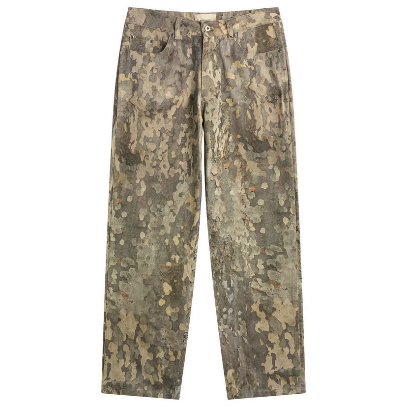 Дънки Heresy Heresy Bark Print Jeans, Size Large Многоцветен | HAW25-P05