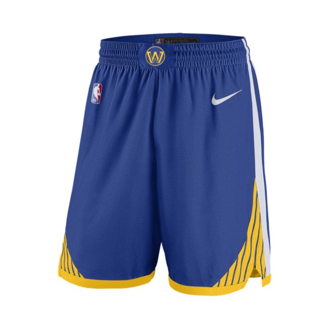 Къси панталони Nike Golden State Warriors Icon Edition NBA Swingman Shorts Синьо | AV4972-495, 1