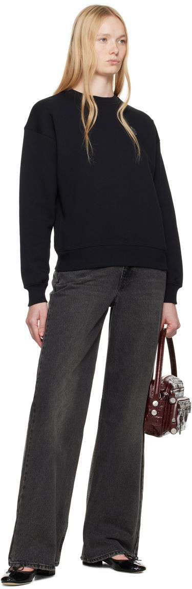 Пуловер MAISON KITSUNÉ Maison Kitsuné Comfort Sweatshirt with Fox Head Patch Черно | MW00315KM0321, 3