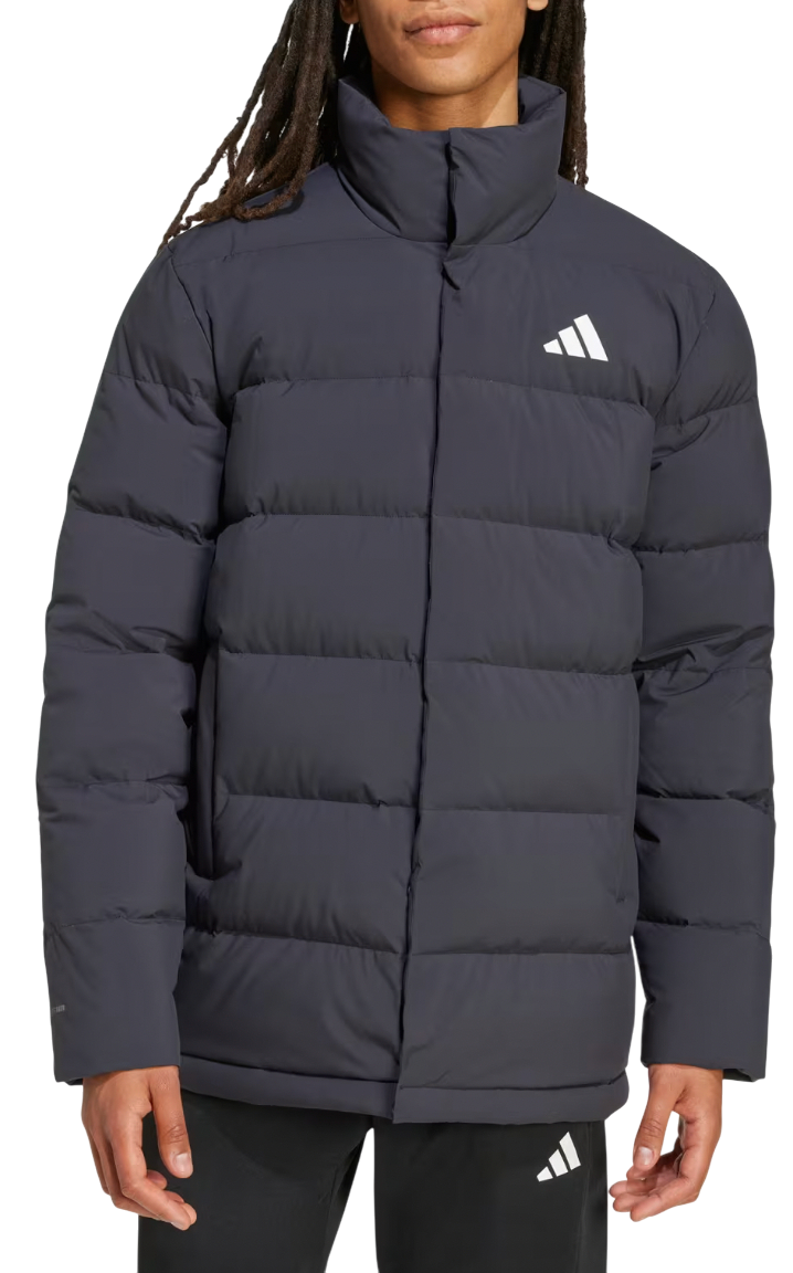 Пухо яке adidas Originals Helionic Mid-Length Down Puffer Jacket Сиво | jn2092, 0