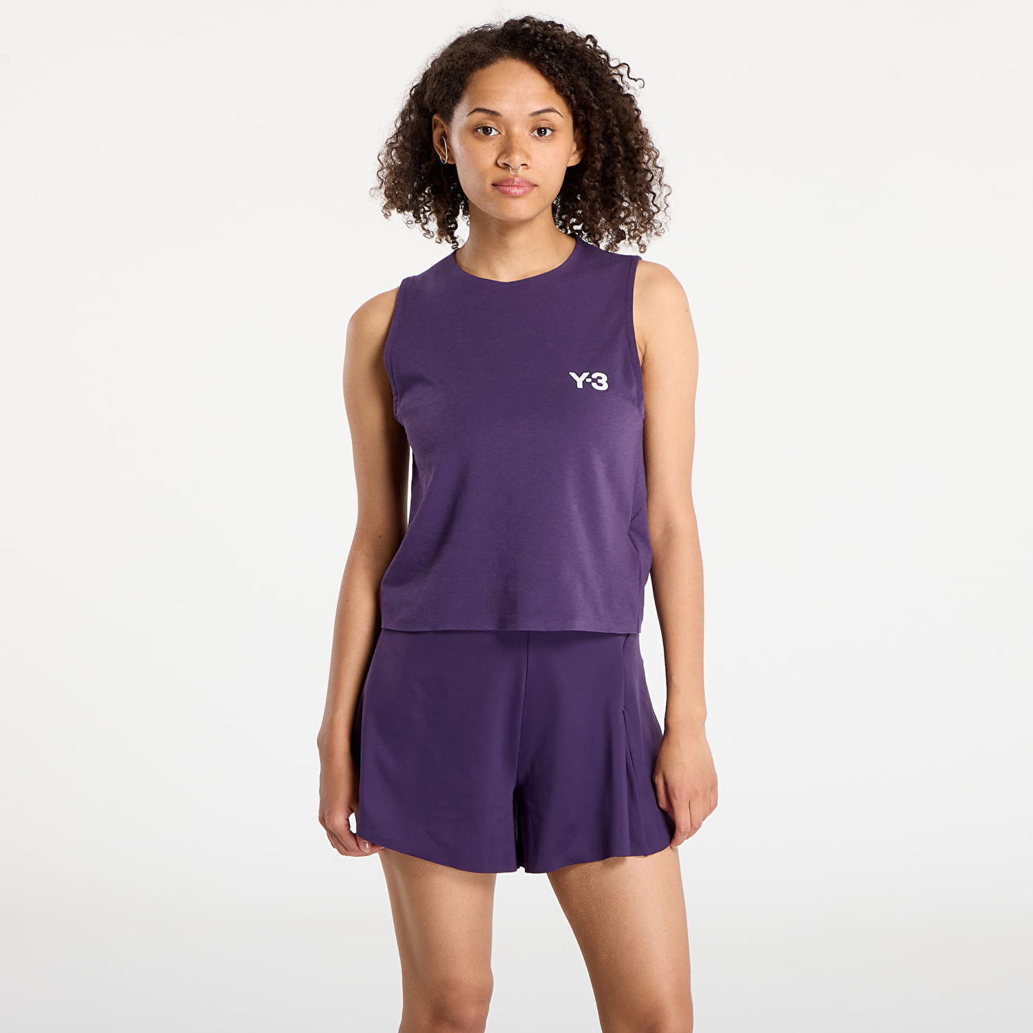 Потник Y-3 Y-3 Match Tank Top Лилаво | JM1157, 0