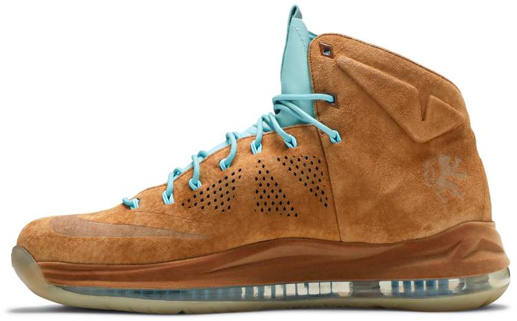 Кецове и обувки Nike LeBron 10 EXT QS "Hazelnut" Кафяво | 607078 200, 0