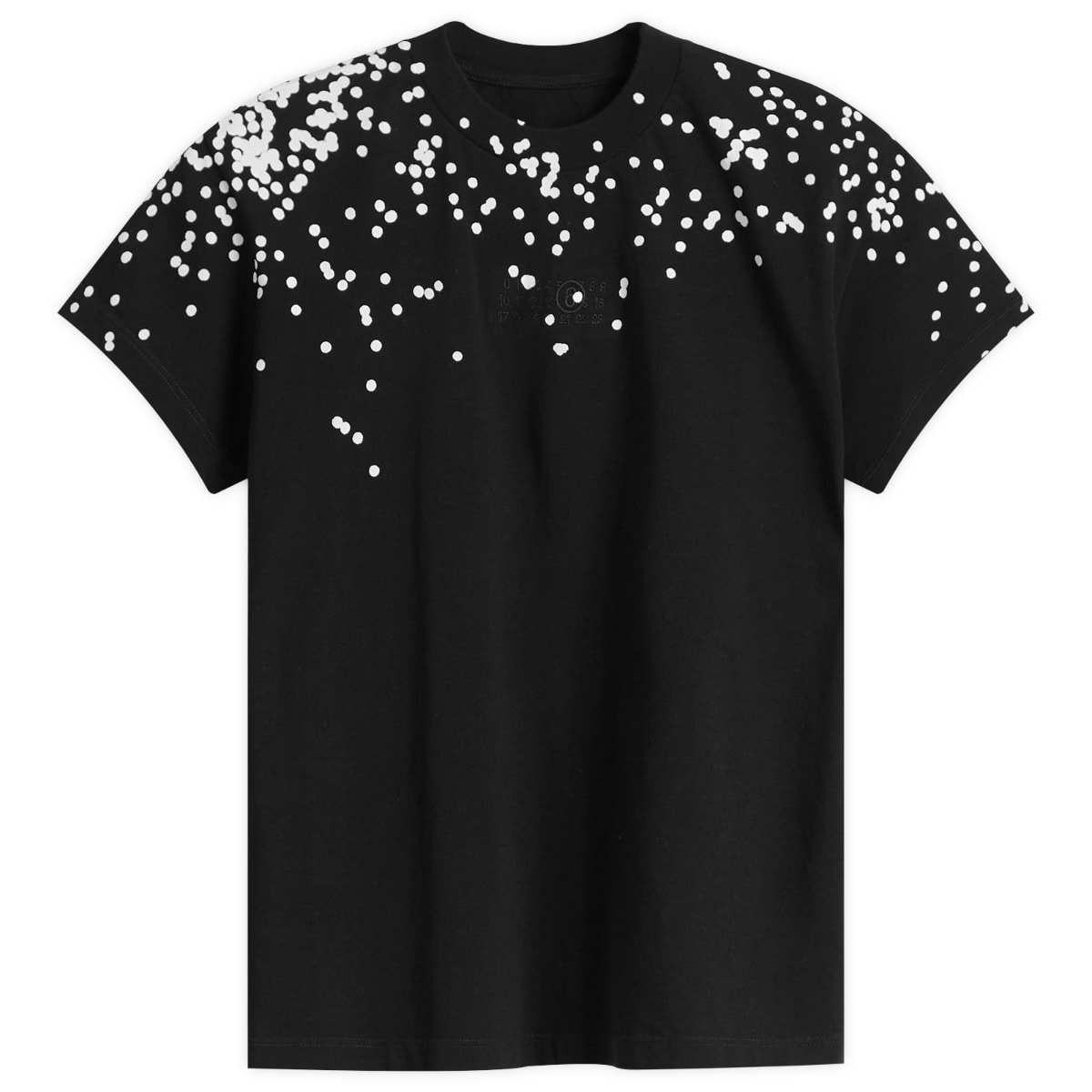 Тениска Maison Margiela MM6 Shrunken Dots T-Shirt W Черно | S62GD0209-M20048-900, 1