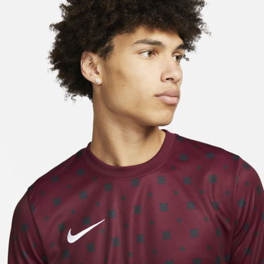 Фланелка Nike Dri-FIT F.C. Libero Print Short-Sleeve Football Top Червено | DQ5055-638, 1