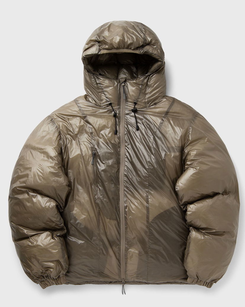 Пухо яке ROA Smooth Hooded Puffer Down Jacket Кафяво | RBMW0541FA356