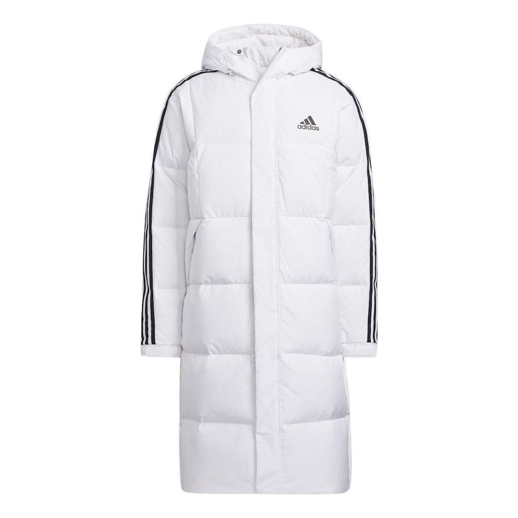 Пухо яке adidas Originals Long Padded Parka Бяло | HN2098, 0
