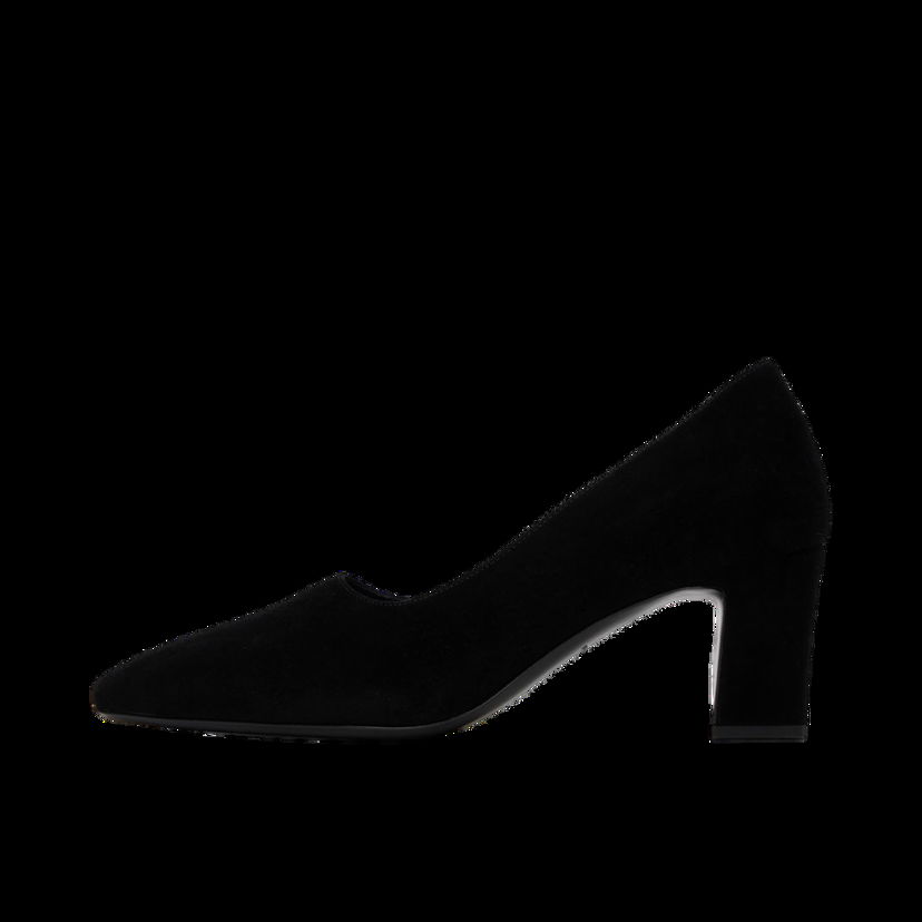 Кецове и обувки The Row Suede Pumps Черно | F1513-L21