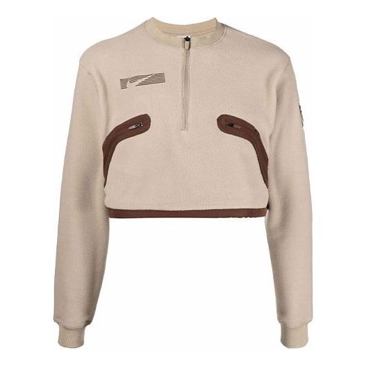 Пуловер Nike Travis Scott Crossover Cropped Pullover Бежово | DM1288-247