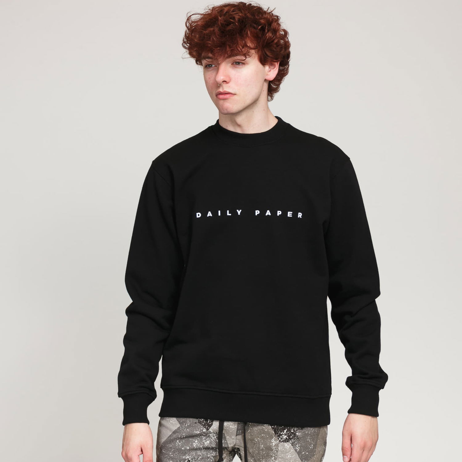 Суитчър DAILY PAPER Sweater Черно | 191326 4, 0